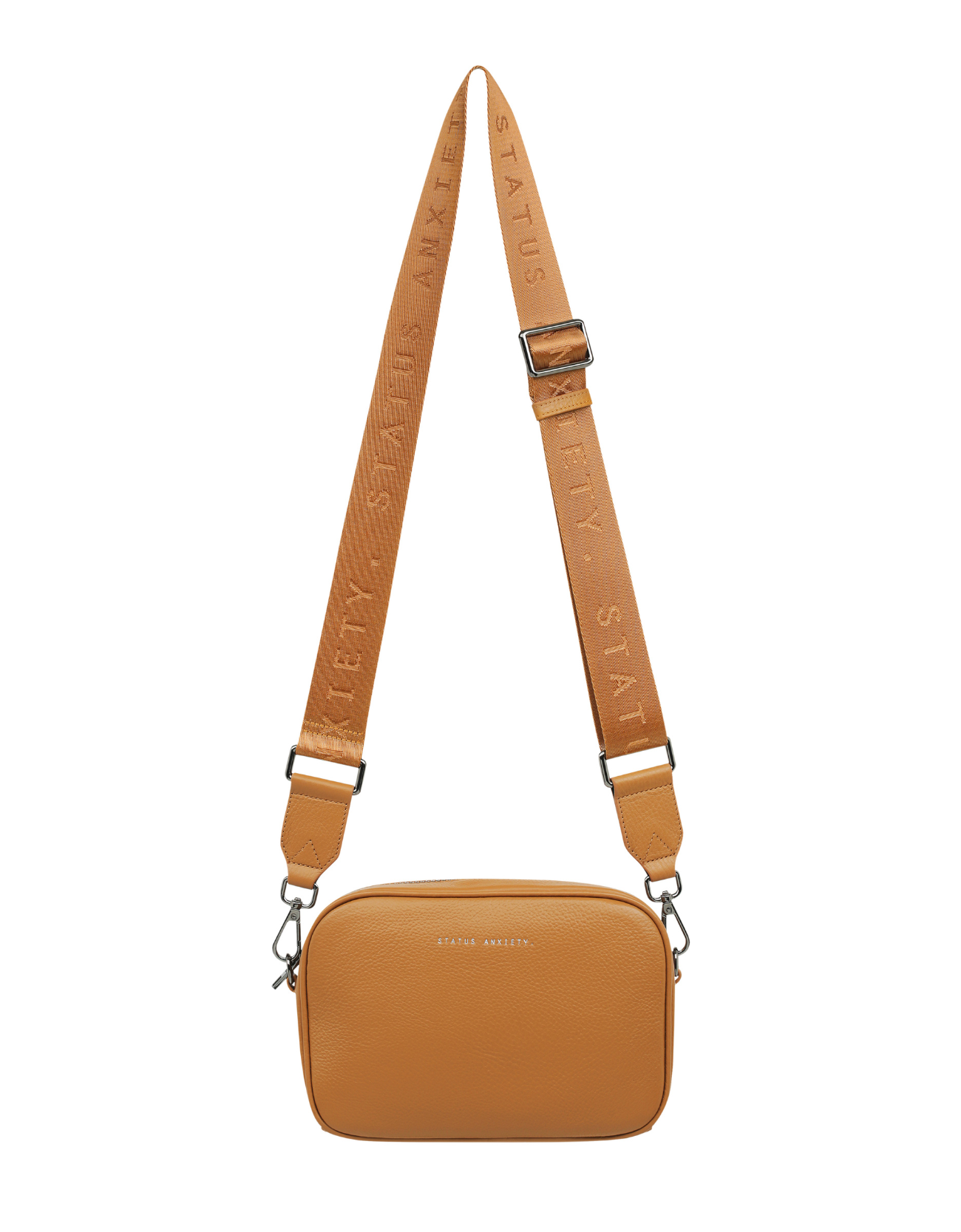 Plunder Bag With Webbed Strap-Tan