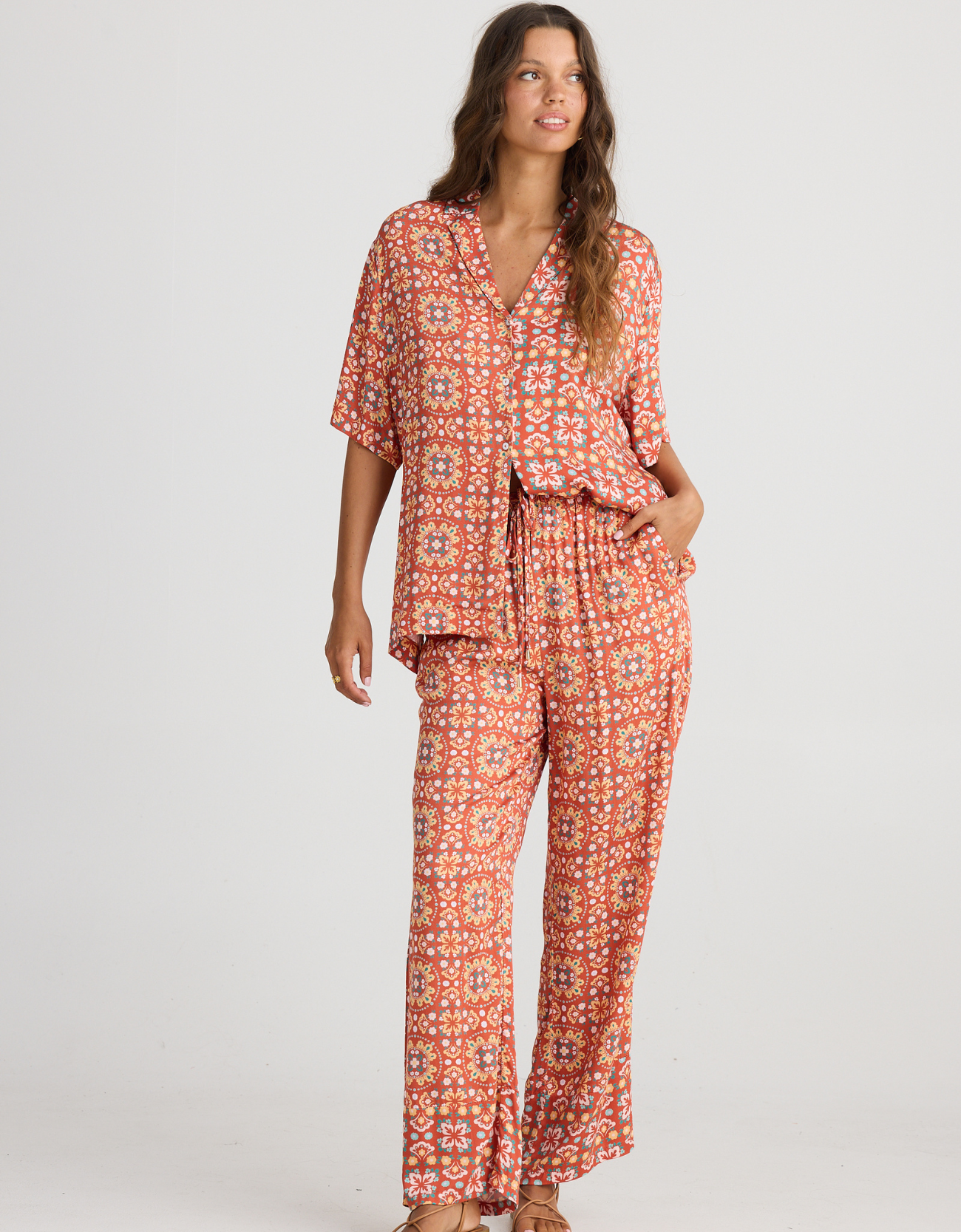 Palm Springs Pants-Medina Spice