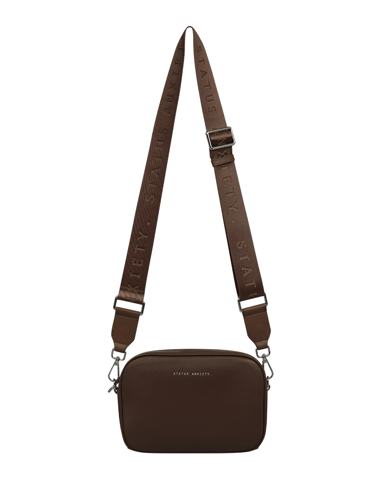 Plunder Bag With Webbed Strap- Cocoa