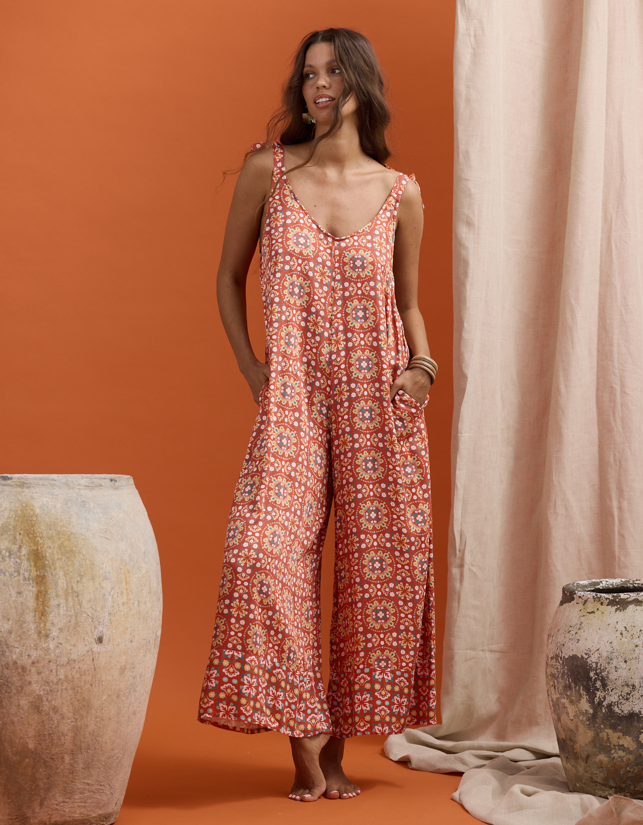 Temple Jumpsuit - Medina Spice