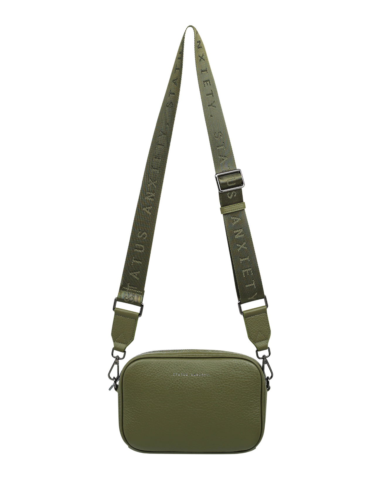 Plunder Bag With Webbed Strap-Khaki