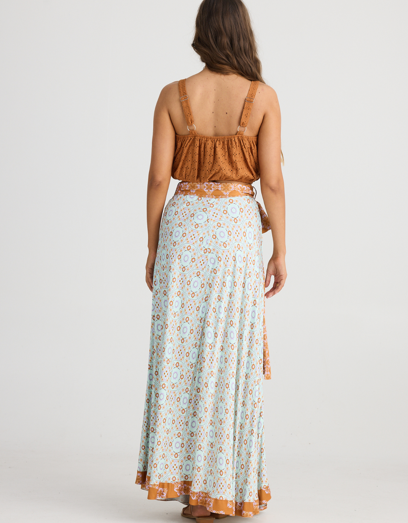 Aphrodite Skirt-Medina Blue