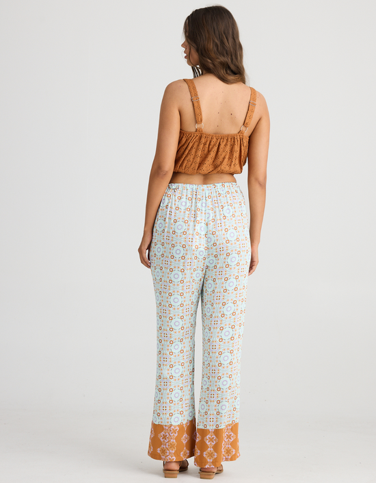 Palm Springs Pant-Medina Blue