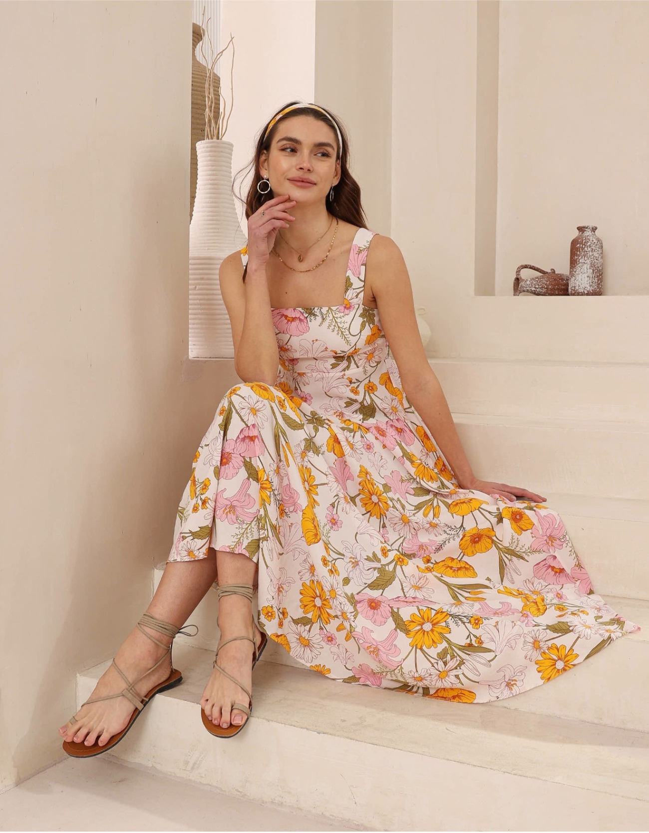 Marigold Maxi Dress