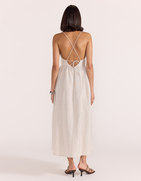 Harper Sundress-Natural Marle