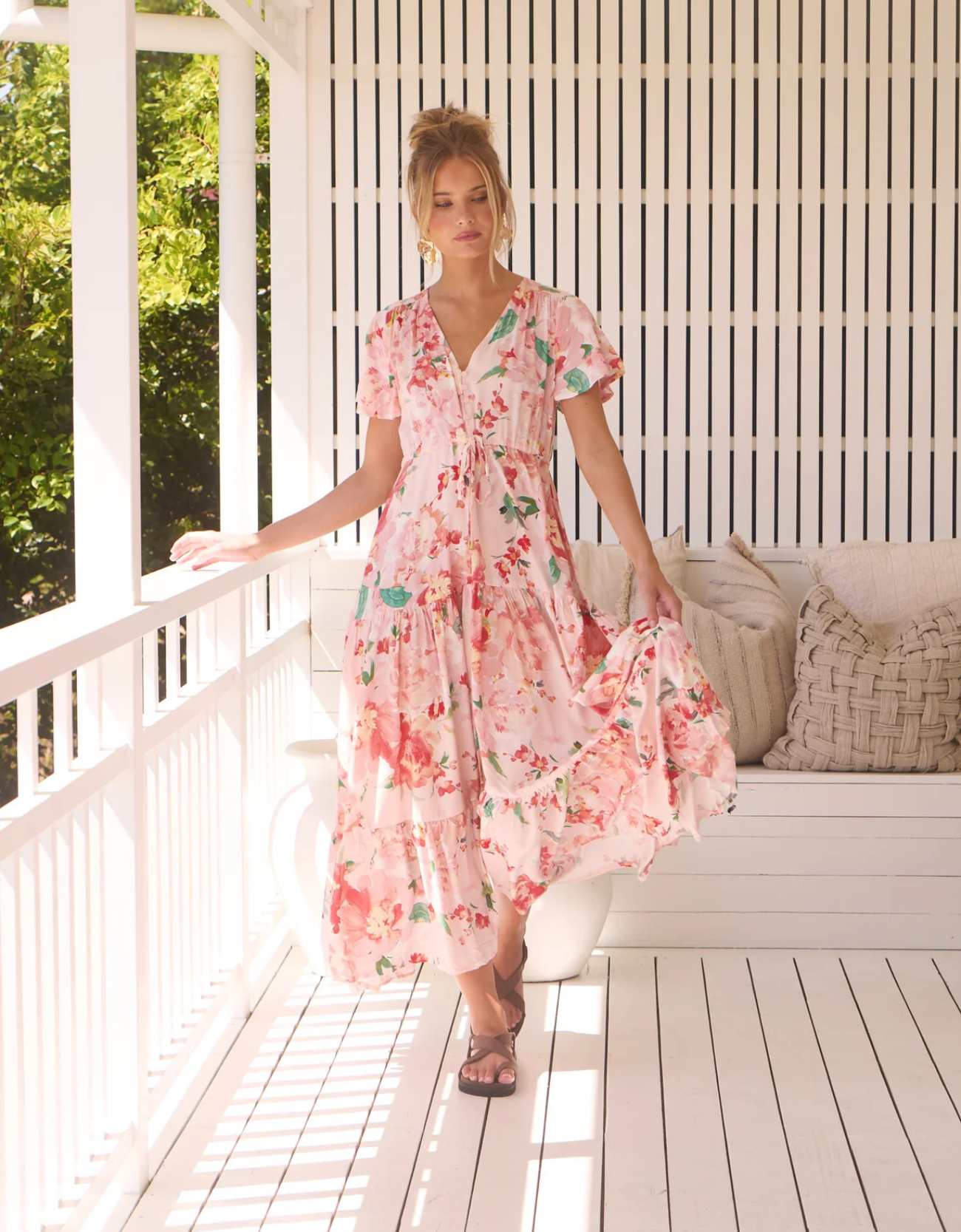 Teresia Maxi Dress-Alessia Print