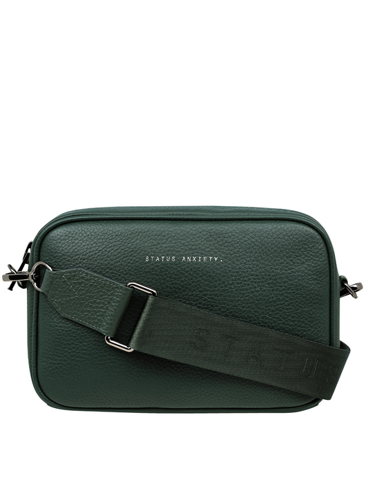 Plunder Bag With Webbed Strap-Green