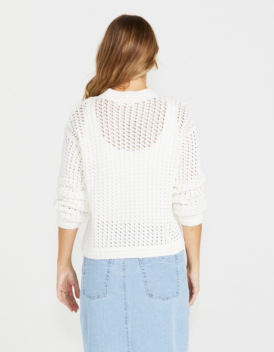 Talullah Knit-White