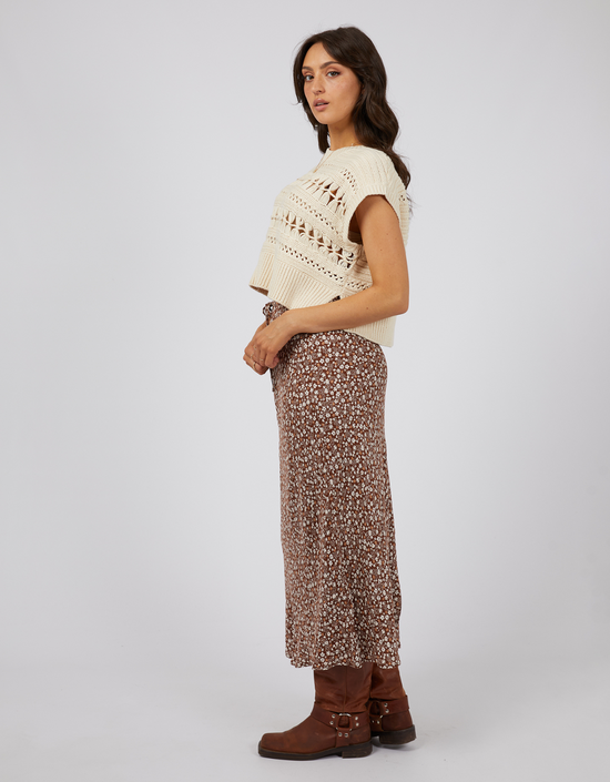 Tallows Floral Maxi Skirt