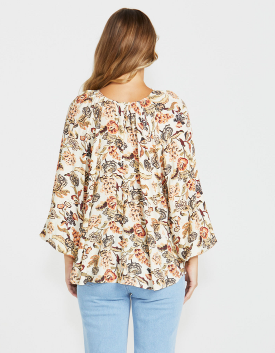 Dara Boho Top-Wildflower