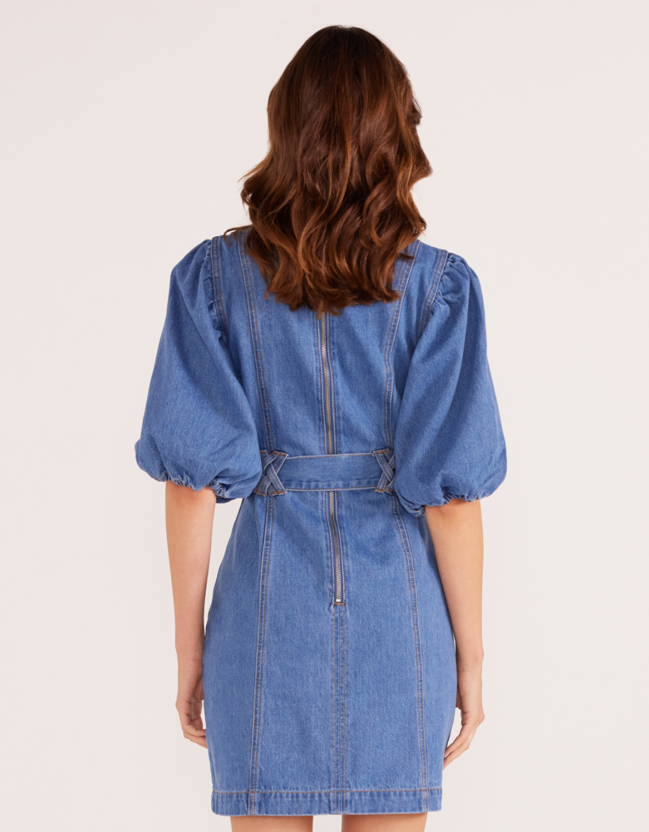 Peyton Denim Mini Dress