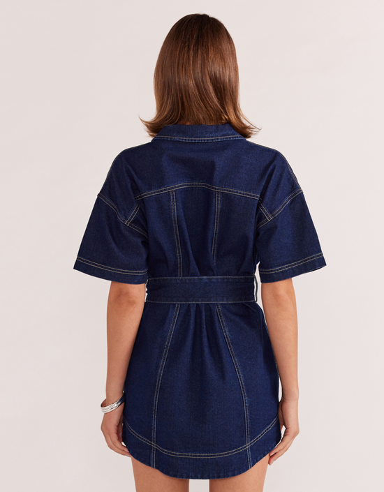 Luca Denim Mini Dress