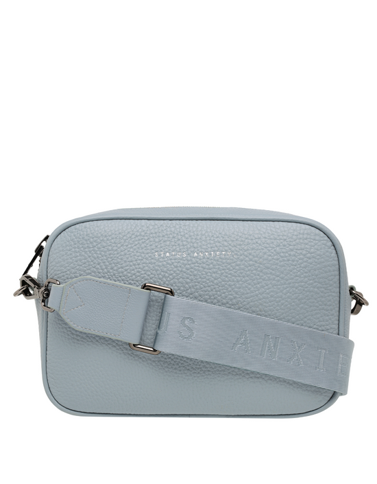 Plunder Bag With Webbed Strap-Powder Blue