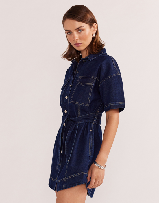 Luca Denim Mini Dress