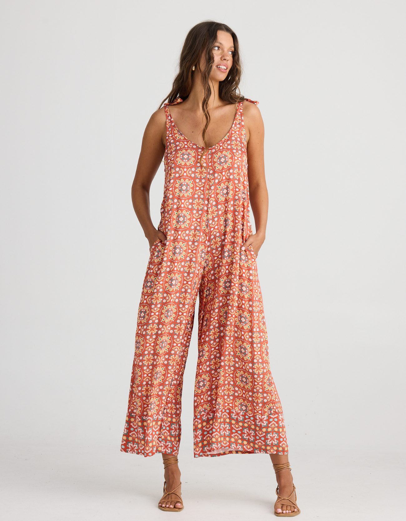 Temple Jumpsuit - Medina Spice