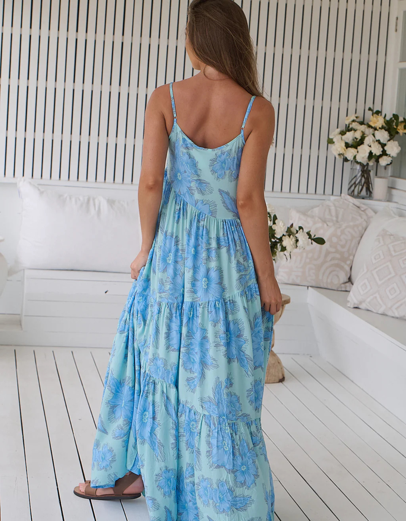 Winona Maxi Dress-Summer Song Print