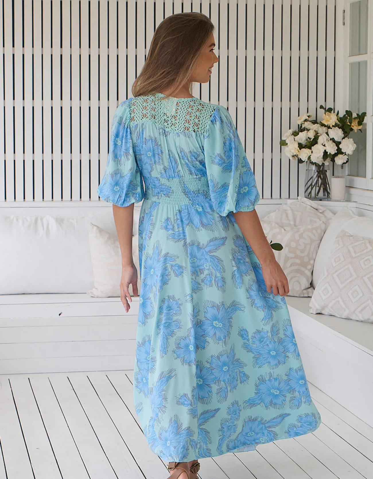 Indy Maxi Dress-Summer Song Print